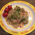 ルルとり's cooksnap of when they made ベーコン・エッグ・レタス・炒飯.