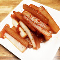⁂わか's cooksnap of when they made 大根の焦がししょうゆ炒め.