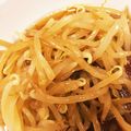 ババババブ's cooksnap of when they made レンジで簡単！もやしのナムル.