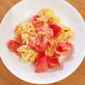 ちはるき27's cooksnap of when they made 簡単☆卵＆トマト炒め.