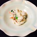 yesmama's cooksnap of when they made 簡単小松菜と舞茸の白和え♡.