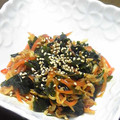 nosso's cooksnap of when they made ワカメと人参の中華風大根サラダ☆.