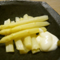 maruru-nn's cooksnap of when they made ホワイトアスパラ、柚子こしょうマヨ和え.