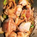 AOAOshark's cooksnap of when they made 鳥もも肉と白ネギのゆず胡椒ポン酢.