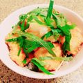 ハイジ16's cooksnap of when they made ぽん酢を使った鶏の辛子揚げおろし丼.