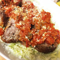 たけぉ's cooksnap of when they made ひとくちカツのトマトソース添え.