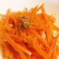 Aboio's cooksnap of when they made 胡桃入りキャロットラペ.