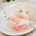 旦那は皿洗い's cooksnap of when they made お弁当デコに♡新生姜(ガリ)のリボン♪.