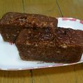 m_mermaid's cooksnap of when they made ココアパウンドケーキ(バター&卵無).