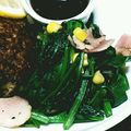 どんがらがっしゃっん's cooksnap of when they made 炒めるだけ♪ほうれん草とベーコンのソテー.