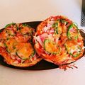 RINRI☆'s cooksnap of when they made B'Pizza.