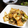 creo's cooksnap of when they made 厚揚げの黒酢炒め。.