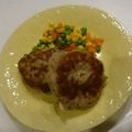 ありまちとも's cooksnap of when they made 豚コマと蓮根の和風メンチ&ハンバーグ♬.
