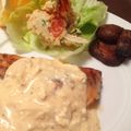 おじゃこむまろん's cooksnap of when they made サーモンのムニエル⭐タルタルソース.