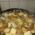 ☆ぶぅちゃん♪☆'s cooksnap of when they made 簡単和食♪ 白菜と人参 さつま揚げの煮物.