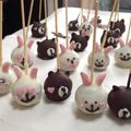 まみペンギン's cooksnap of when they made ♡くまさんのロリポップチョコ♡簡単♡.