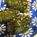 105♡'s cooksnap of when they made 鶏むね肉の大葉巻き焼き.