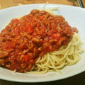 ビギナーえい's cooksnap of when they made トマトジュースで作るミートソース.