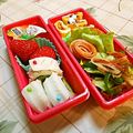 ミラクルぷっちょ's cooksnap of when they made お弁当に♪ちくわとキュウリのくるくる巻き.