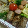 two_moons's cooksnap of when they made お弁当に♪揚げない豚こま団子の唐揚げ☆.
