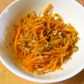 yacchi85's cooksnap of when they made 胡桃入りキャロットラペ.
