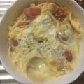 こたつねこくん's cooksnap of when they made お弁当♬朝食に♡トマトと卵のチーズ炒め.