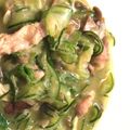 さかなす's cooksnap of when they made 薄切りズッキーニの炒め物.