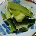 ゆりぼぉ's cooksnap of when they made きゅうりのナムル.
