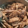 ハピクロ827's cooksnap of when they made レンコンときのこのきんぴら.