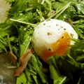 maruru-nn's cooksnap of when they made 水菜&ポーチドエッグのサラダ.