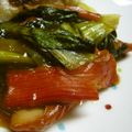 maruru-nn's cooksnap of when they made 簡単‼チンゲン菜とチクワの中華炒め.