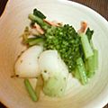 natu12240101's cooksnap of when they made 蕪とベーコンのバターソテー.
