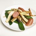 たこウインナーっ's cooksnap of when they made ウィンナーとエリンギとアスパラ黒胡椒炒め.