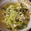 めけてー's cooksnap of when they made 小松菜とシーチキンの炊いたん♪.