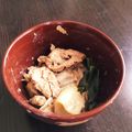 youich's cooksnap of when they made 豚肉と長葱のミルク味噌煮.