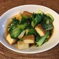 ハッピーフラガール's cooksnap of when they made 青梗菜と厚揚げの炒め物.