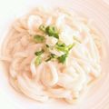 sayaharari's cooksnap of when they made レンジで１０分♪明太子クリームうどん.