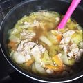 ♡れーか♡'s cooksnap of when they made 塩麹さんde豚と白菜の生姜スープ.