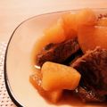 クックAKA9I8☆'s cooksnap of when they made 牛すね肉と大根の煮もの.