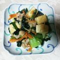 ミーコ＆だいちゃん♡'s cooksnap of when they made 青梗菜と厚揚げの炒め煮.