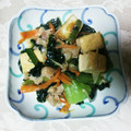 ミーコ＆だいちゃん♡'s cooksnap of when they made 青梗菜と厚揚げの炒め煮.