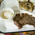 ❤ゆうちゃん❤'s cooksnap of when they made おろしポン酢ステーキ.