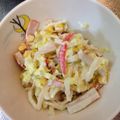 ぎょうざうり's cooksnap of when they made ☆白菜とカニカマのオイマヨサラダ☆.