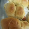 ぐりぱん's cooksnap of when they made 手ごねで簡単♪「ウィンナーロールパン」.
