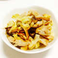 bonbonnier's cooksnap of when they made 簡単おかず！きのこと豚肉のマヨポン炒め.