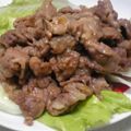 コリン1224's cooksnap of when they made 焼肉のタレで♬レタスのお肉のっけ盛り♬.