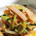 sautan's cooksnap of when they made 節約！もやしの中華サラダ.