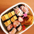 ゆきこうマミー's cooksnap of when they made 運動会お弁当こども用可愛いお寿司ランチ！.