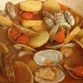桃色たぬき's cooksnap of when they made 簡単！じゃがいもアサリのトマト煮込み♪♪.