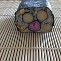ねむりんごろりん's cooksnap of when they made 恵方巻き(太巻き)～ミッキーVer．.